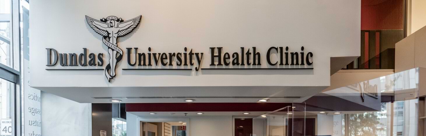 Clinic Tour | Reception Counter | Dundas University Health Clinic